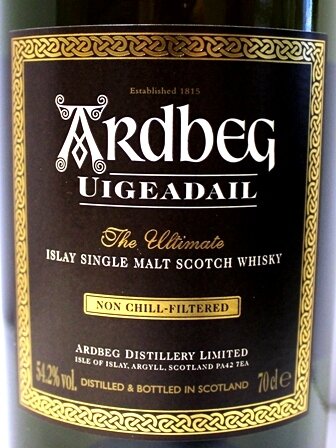 Ardbeg Uigeadail Islay Single Malt Whisky