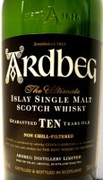 Ardbeg Islay Single Malt Whisky 10y 46%