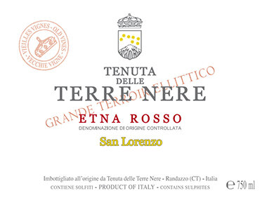 Terre Nere Etna Rosso DOC San Lorenzo 2020